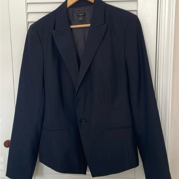 Ann Taylor Blue Blazer Modern Tailored Fit - Picture 1 of 5